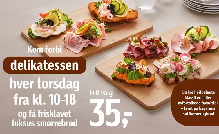 luksus smørrebrød