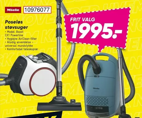 Miele - Poselos støvsuger