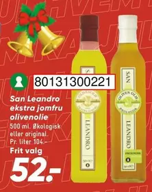 Ekstra Jomfru Olivenolie