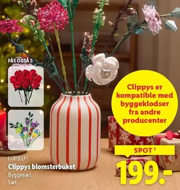Clippys blomsterbuket