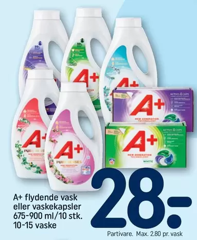 Flydende Vask Eller Vaskekapsler