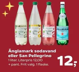 sodavand eller San Pellegrino