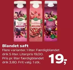 Blandet saft