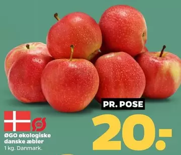 ØGO økologiske danske æbler