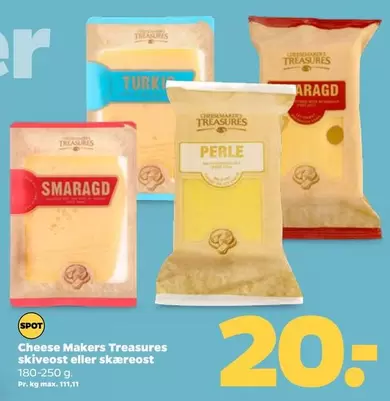 Cheese Makers Treasures skiveost eller skæreost