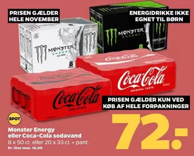 Coca Cola - Energy eller sodavand
