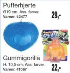Pufferhjerte, Gummigorilla