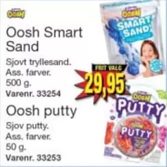Smart Sand, putty