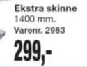 Ekstra skinne