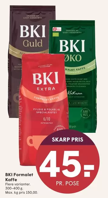 Natur - Formalet Kaffe