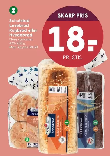 Rugbrad eller Hvedebrød