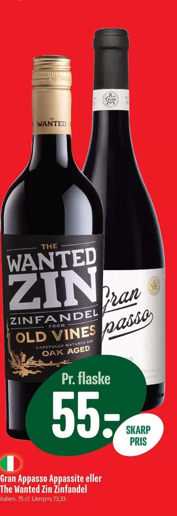 Zinfandel - Gran Appato Apparste eller The Wanted Zin