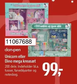 Unicorn eller Dino mega kreasæt