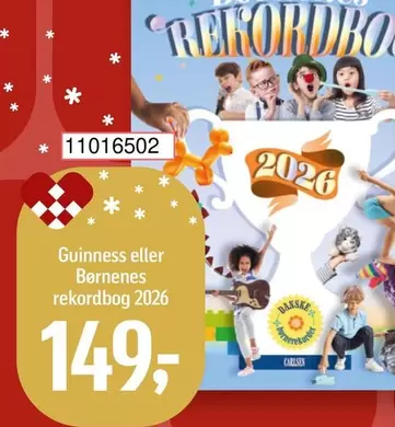 Guinness eller Børnenes rekordbog 2026