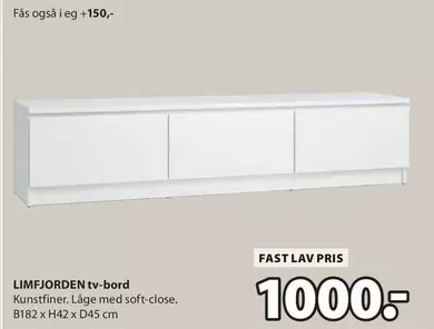 LIMFJORDEN tv-bord
