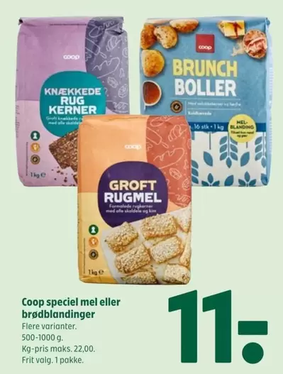 Kim - speciel mel eller brødblandinger