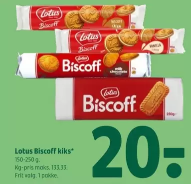 Biscoff kiks