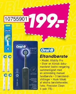 Oral B - Eltandbørste