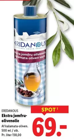 Ekstra jomfru- olivenolie