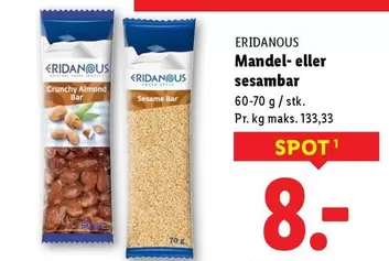 Mandel- eller sesambar