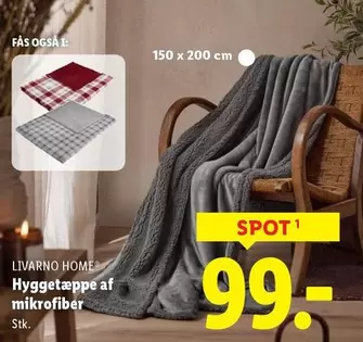 Hyggetæppe af mikrofiber