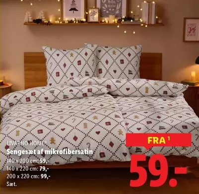 Joy - Sengesæt af mikrofibersatin