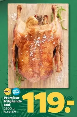 Prémiur fritgående and