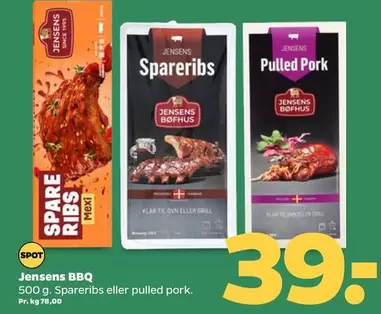 Spareribs eller pulled pork