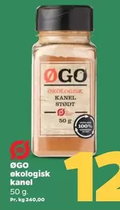 økologisk kanel