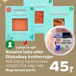Rossini laks eller Diskobay kutterrejer