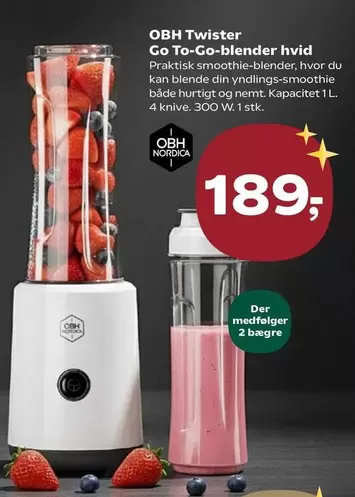 Twister Go To-Go-blender