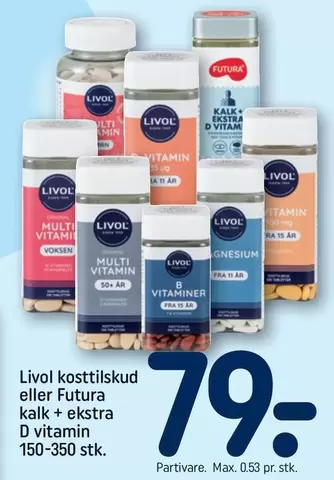 kalk + ekstra D vitamin