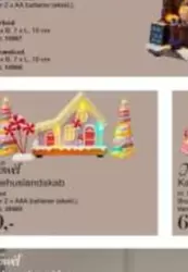 Julelandskab Landsby 4 huse