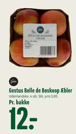 Belle de Boskoop Æbler