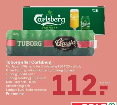 Carlsberg - Tuborg eller