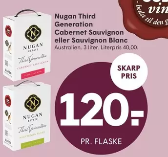 Den - Cabernet Sauvignon eller Sauvignon Blanc