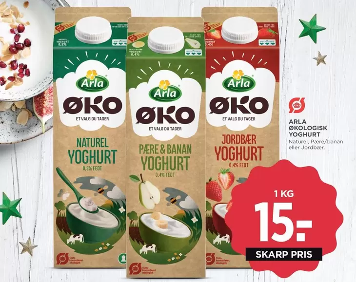 Arla - ØKOLOGISK YOGHURT