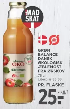 ØKOLOGISK ÆBLEMOST