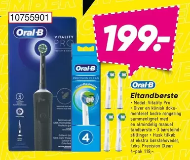 Oral B - Eltandbørste