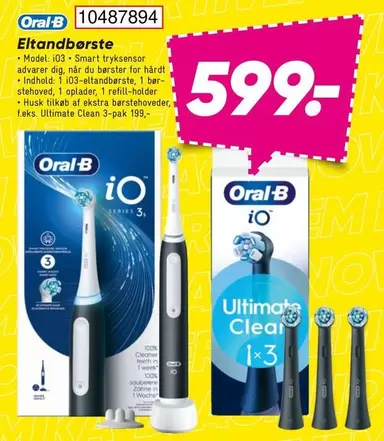 Oral B - Eltandbørste