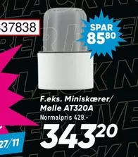Miniskærer/ Mølle AT320A