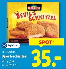 Djævleschnitzel