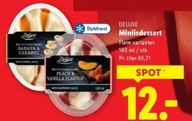 Dessert - Miniisdessert