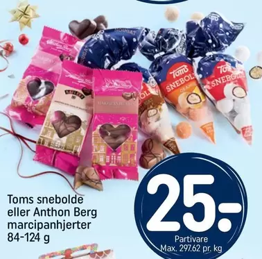 Orange - Snebolde Eller Marcipanhjerter