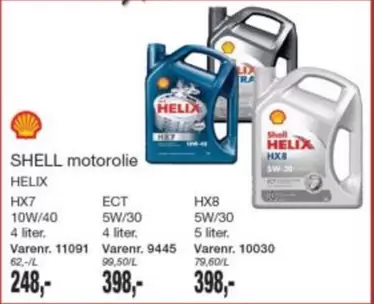 Shell - Motorolie