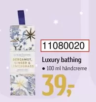 Luxury bathing