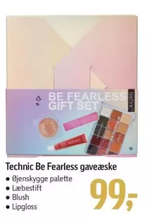 Be Fearless gaveæske