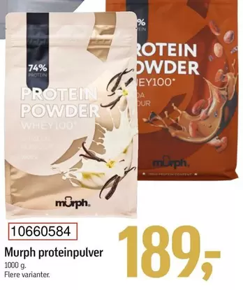 Murph proteinpulver