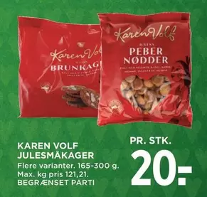Karen - JULESMÅKAGER