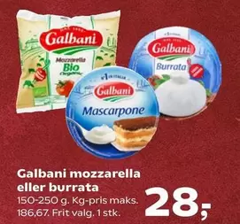 Bio - Mozzarella Eller Burrata